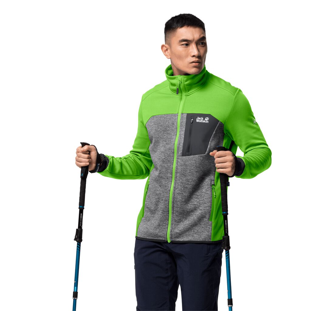 Jack Wolfskin SKY PEAK Vestes Homme Vert - FBJYQDL-12